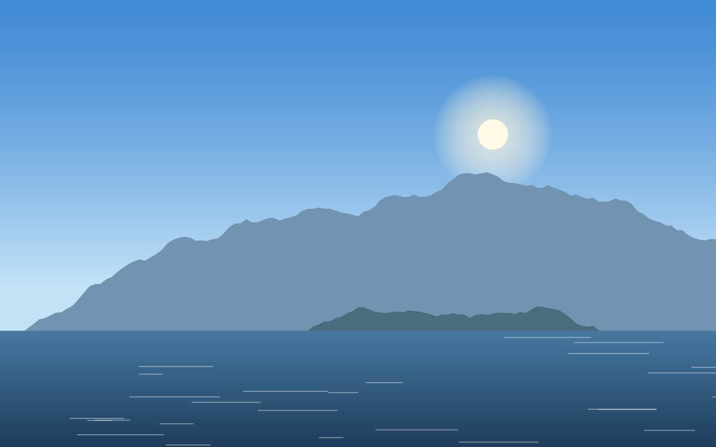 Landschapsillustratie