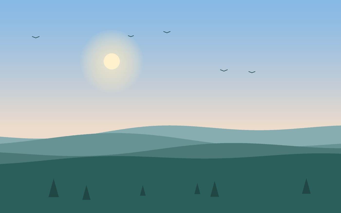 Landskabsillustration
