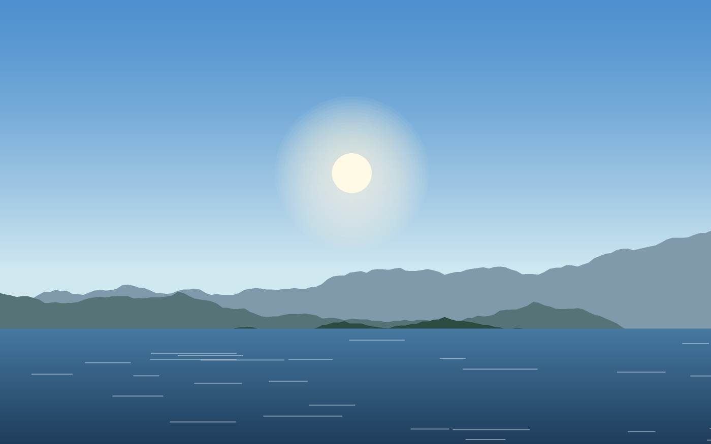 Ilustración de un paisaje