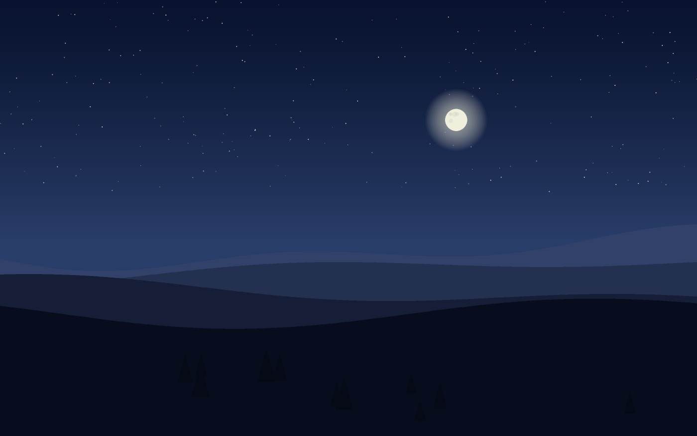 Illustrazione di un paesaggio