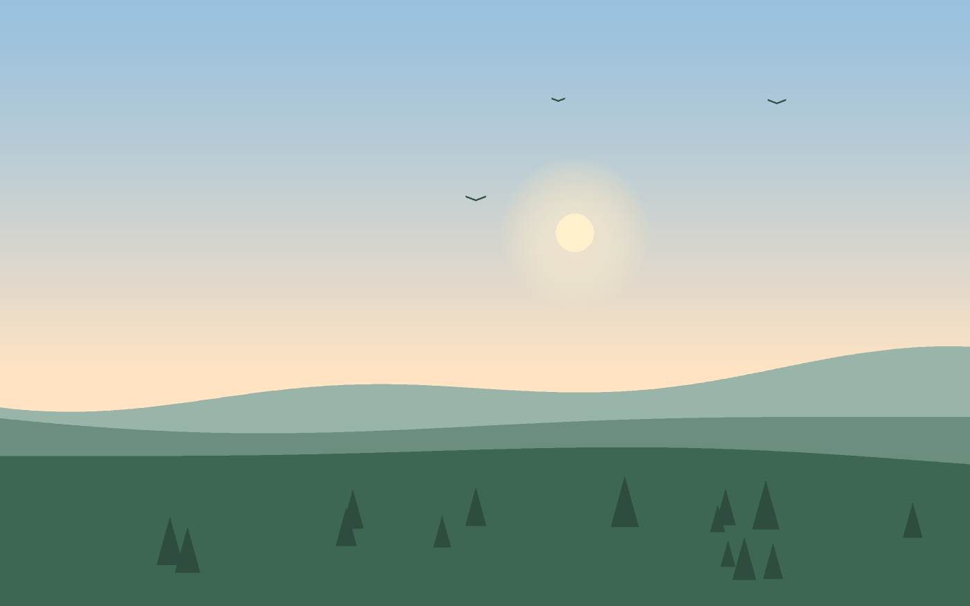 Landskapsillustration