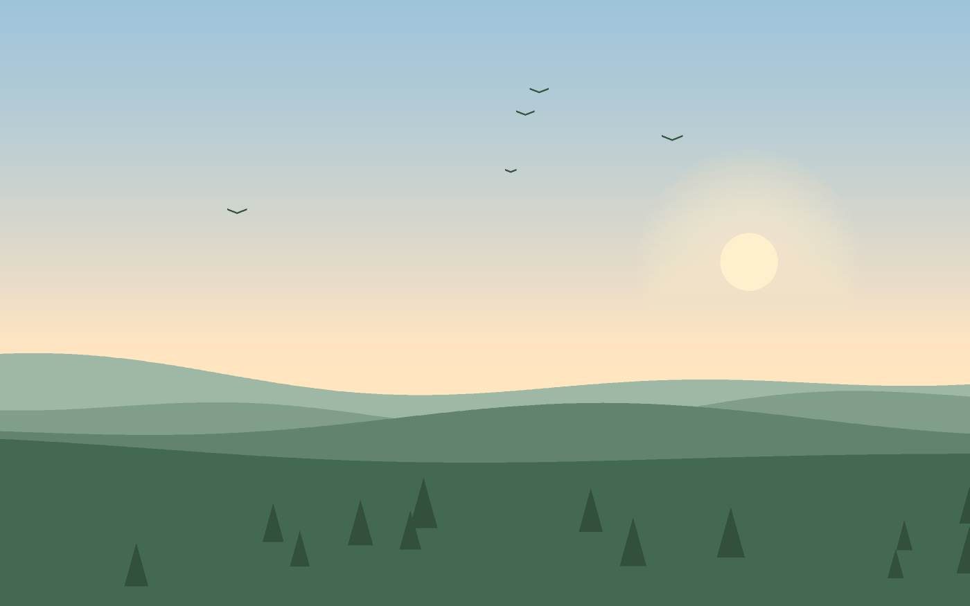 Landskapsillustration
